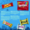 Mixed Chocolate And Sugar Variety, Halloween Bundle, 2 Bags, 215 Pieces