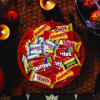 Mixed Chocolate And Sugar Variety, Halloween Bundle, 2 Bags, 215 Pieces