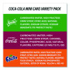 Soda Mini Variety And Cheez-It Combo Pack, (30) 7.5 Oz Cans Assorted Flavors, (45) 1.5 Oz Pouch Original Cheez-It/Bundle