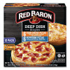 Deep Dish Pizza Singles Variety Pack, Four Cheese/Pepperoni, 5.5 Oz Pack, 12 Packs/Carton