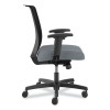 Convergence Mid-Back Task Chair, Supports Up To 275 Lb, 16.5" To 21" Seat Height, Basalt Seat, Black Back, Black Frame