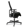 Ignition 2.0 Fabric Upholstered Mid-Back Task Chair With Adjustable T-Arms, 17" To 21.5" Seat Height, Black Seat/Back