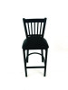 Cobra Series Barstool, Supports Up To 300 Lb, 28.5" Seat Height, Black Seat, Black Back, Black Base