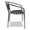 Pinzon Series Chairs, Support Up To 300 Lb, 18" Seat Height, Black/Silver Seat, Black/Silver Back, Silver Base