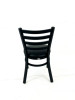 White Horse Series Side Chairs, Supports Up To 300 Lb, 18" Seat Height, Black Seat, Black Back, Black Base