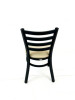 White Horse Series Side Chairs, Supports Up To 300 Lb, 18" Seat Height, Taupe Seat, Black Back, Black Base
