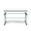 Mbs Classroom Science Lab Makerspace Table, Rectangular, 60.25 x 39.25 x 38, White Top, Gray Base/Legs
