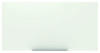 Magnetic Wall-Mounted Glass Board, 96" x 48", White Surface, Frameless