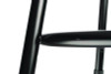 6200 Series Heavy Duty Steel Stool, Backless, Supports Up To 500 Lb, 18" Seat Height, Brown Seat, Black Base