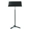 Melody Music Stand, 20.5" Wide, 24" To 46" Shelf Height, Black