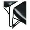 850 Series Multi-Purpose Ultra Compact Stack Chair, Supports Up To 300 Lbs, 17" Seat Height, Black Seat/Back/Base, 4/Carton