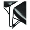 850 Series Multi-Purpose Ultra Compact Stack Chair, Supports 300 Lbs, 17" Seat Height, Navy Seat/Back, Black Base, 4/Carton