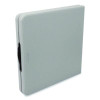 Plastic Fold-In-Half Adjustable Height Table, Rectangular, 24w x 48d x 22h To 35h, Speckled Gray Top, Gray Base/Legs