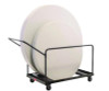 Folding Table Dolly For Round Tables, 1,100 Lb Capacity, 27.75" x 47.5" x 31.25", Brown