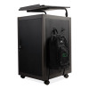 Teacher's Workpod Lectern, 20 x 24 x 41, Charcoal Slate/Black