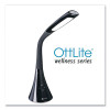 Wellness Series Swerve Led Desk Lamp, 23.25" High, Black