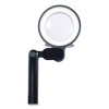Space-Saving Led Magnifier Desk Lamp, 14" High, Black