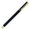 Carpe Diem Metal Gel Pen, Stick, Medium 0.7 Mm, Black Ink, Black Barrel, 6/Pack
