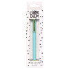 Carpe Diem Metal Gel Pen, Stick, Medium 0.7 Mm, Black Ink, Blue Barrel, 6/Pack