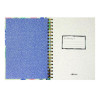 B5 Size Notebook, 1-Subject, Medium/College Rule, Cream/Pink/Blue Cover, (80) 9.8 x 6.9 Sheets, 3/Pack
