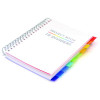 B5 Size 10-Subject Project Book, 10-Subject, Medium/College Rule, White Cover, (200) 9.8 x 6.9 Sheets
