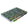 B5 Size Project Book, 4-Subject, Medium/College Rule, Green/Black Cover, (100) 9.8 x 6.9 Sheets, 3/Pack