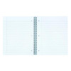 Letter Size Notebook, 1-Subject, Medium/College Rule, White Cover, (80) 11 x 8.5 Sheets, 3/Pack