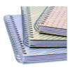 B5 Size Project Book, 5-Subject, Medium/College Rule, Assorted Haze Cover Colors, (100) 9.8 x 6.9 Sheets, 3/Pack