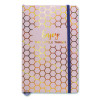 Journal, 1-Subject, Medium/College Rule, Taupe Haze/Gold Cover, (96) 8.3 x 5.8 Sheets, 3/Pack