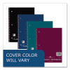 Subject Wirebound Notebook, 1-Subject, Medium/College Rule, Randomly Assorted Cover Colors, (100) 11 x 8.5 Sheets, 24/Carton