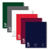 Lefty Notebook, 1-Subject, Medium/College Rule, Randomly Assorted Cover Colors, (100) 11 x 8.5 Sheets, 24/Carton