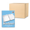 Student Plan Book, Homework/Assignment-Tracking, 22-Weeks: Six-Subject Day, Light Blue Cover, (45) 11 x 8.5 Sheets, 24/Carton