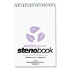 Enviroshades Steno Pad, White Cover, Gregg Rule, (80) Orchid 6 x 9 Sheets, 24/Carton