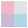 Enviroshades Steno Pad, White Cover, Gregg Rule, (80) Assorted Color 6 x 9 Sheets, 24/Carton