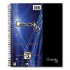 Genesis Notebook, 3-Subject, Medium/College Rule, Randomly Assorted Cover Colors, (150) 11 x 9 Sheets, 12/Carton