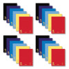 Lefty Notebook, 1-Subject, Wide/Legal Rule, Randomly Assorted Cover Colors, (100) 10.5 x 8.5 Sheets, 24/Carton