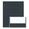 Pocket Folder, Accommodates (50) 11 x 8.5 Sheets, Black, 250/Carton