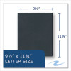 Pocket Folder, Accommodates (50) 11 x 8.5 Sheets, Black, 250/Carton