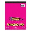 Kids Drawing Pad, Unruled, (40) White 9 x 12 Sheets, 12/Carton