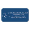 Pocket Folder With 3 Fasteners, 0.5" Capacity, 11 x 8.5, Black, 25/Box, 10 Boxes/Carton