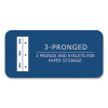 Pocket Folder With Prongs, Accommodates (100) 11 x 8.5 Sheets, Randomly Assorted Colors, 100/Carton