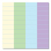Enviroshades Legal Notepads, Wide/Legal Rule, (40) Assorted Color 5 x 8 Sheets, 72/Carton