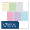Enviroshades Legal Notepads, Wide/Legal Rule, (50) Assorted Color 8.5 x 11 Sheets, 36/Carton