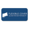 Poly Flex Composition Notebook, Wide/Legal Rule, Randomly Assorted Cover Colors, (70) 9.75 x 7.5 Sheets, 24/Carton