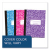 Flexible Cover Marble Composition Book, Medium/College Rule, Randomly Assorted Cover Colors, (80) 10.25 x 7.88 Sheets, 48/Ct