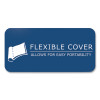 Flexible Cover Marble Composition Notebook, Medium/College Rule, Black Marble Cover, (80) 10.25 x 7.88 Sheets, 48/Carton
