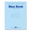 Examination Blue Book, Wide/Legal Rule, Blue Cover, (4) 11 x 8.5 Sheets, 600/Carton