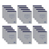 Lab And Science Two-Part Carbonless Notepad, Quadrille Rule (4 Sq/In), Gray Cover, (50) White/Blue 8.5 x 11 Sets, 24/Carton