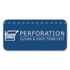 Stiff-Back Pad, Medium/College Rule, 100 Canary 8.5 x 11 Sheets, 36/Carton