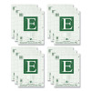 Engineer Pad, Data Format (0.5" Margin) And Quadrille Rule (5 Sq/In, 1 Sq/In), (200) Light Green 8.5 x 11 Sheets, 12/Carton